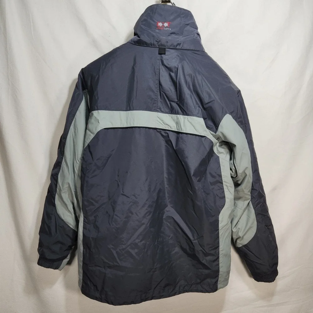 Columbia Sportswear Core Interchange Mens Jacket Coat Size Medium Gray - Picture 2 of 11